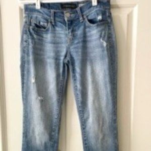 Aeropostale distressed skinny jean for women